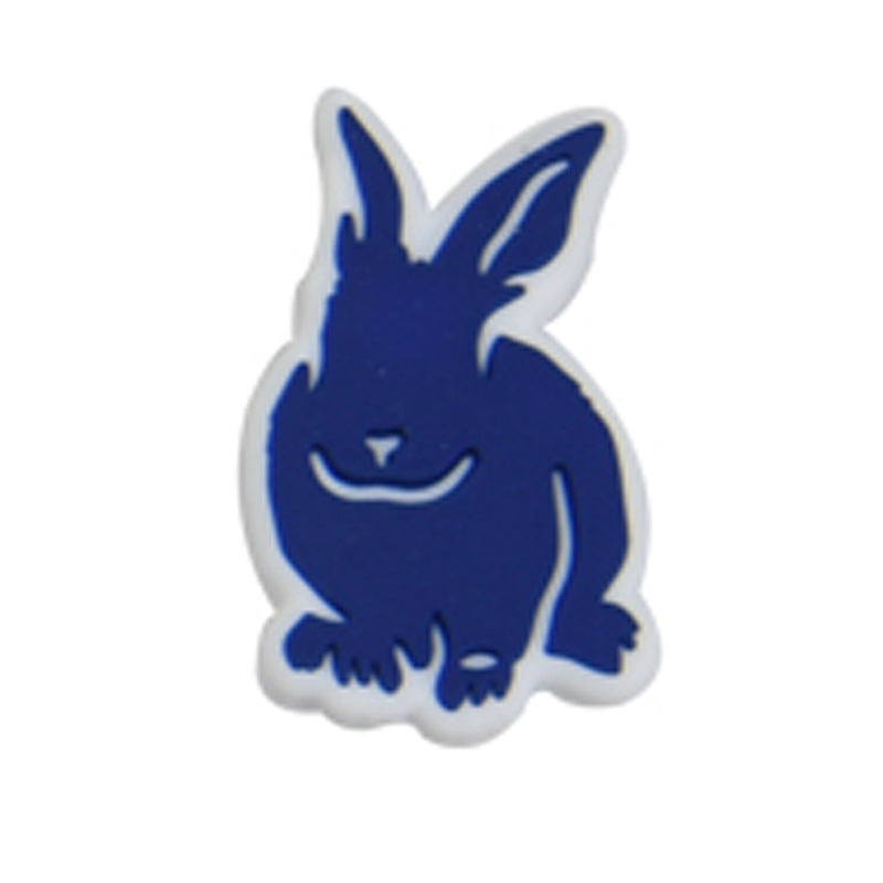 Cuentas de silicona de conejito de pascua de 50 piezas al por mayor